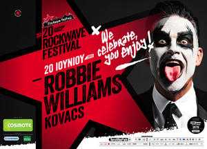 Robbie Williams Rockwave Festival 2015