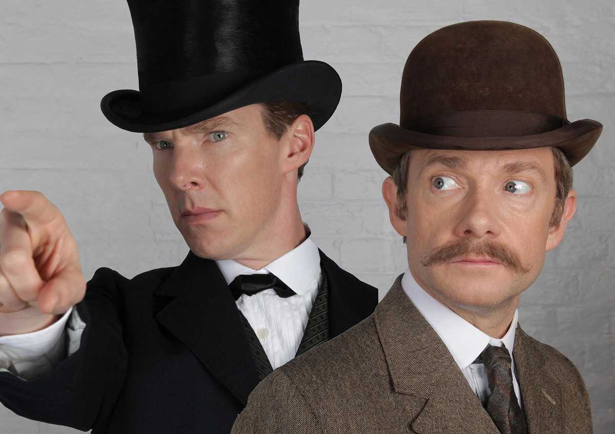 Το εξώφυλλο για το πρώτο βίντεο από το σπέσιαλ επεισόδιο της σειράς Sherlock