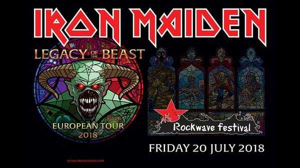 Παρασκευή 20 Ιουλίου: ROCKWAVE FESTIVAL (Iron Maiden) @ Terra Vibe, Μαλακάσα