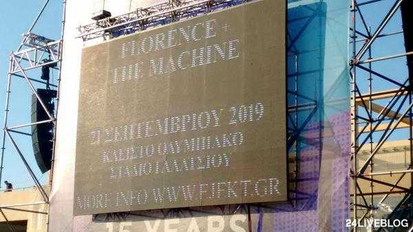 Florence + the Machine @ Αθήνα, 21/09/2019