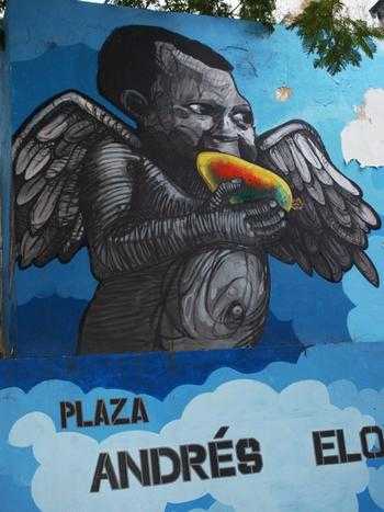 mural en la plaza andres eloy blanco 2010