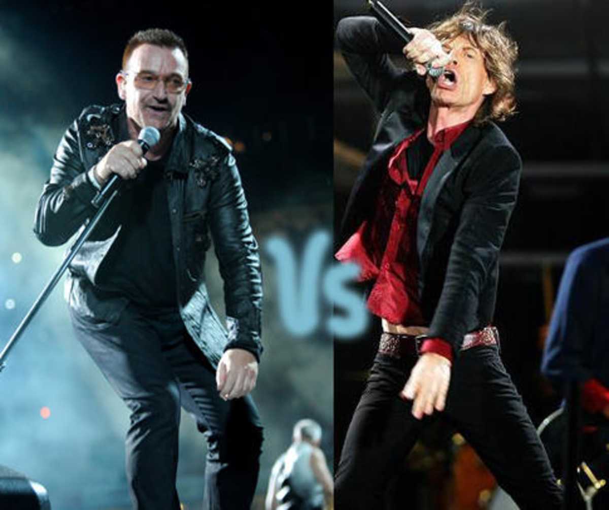 Rolling Stones Vs U2