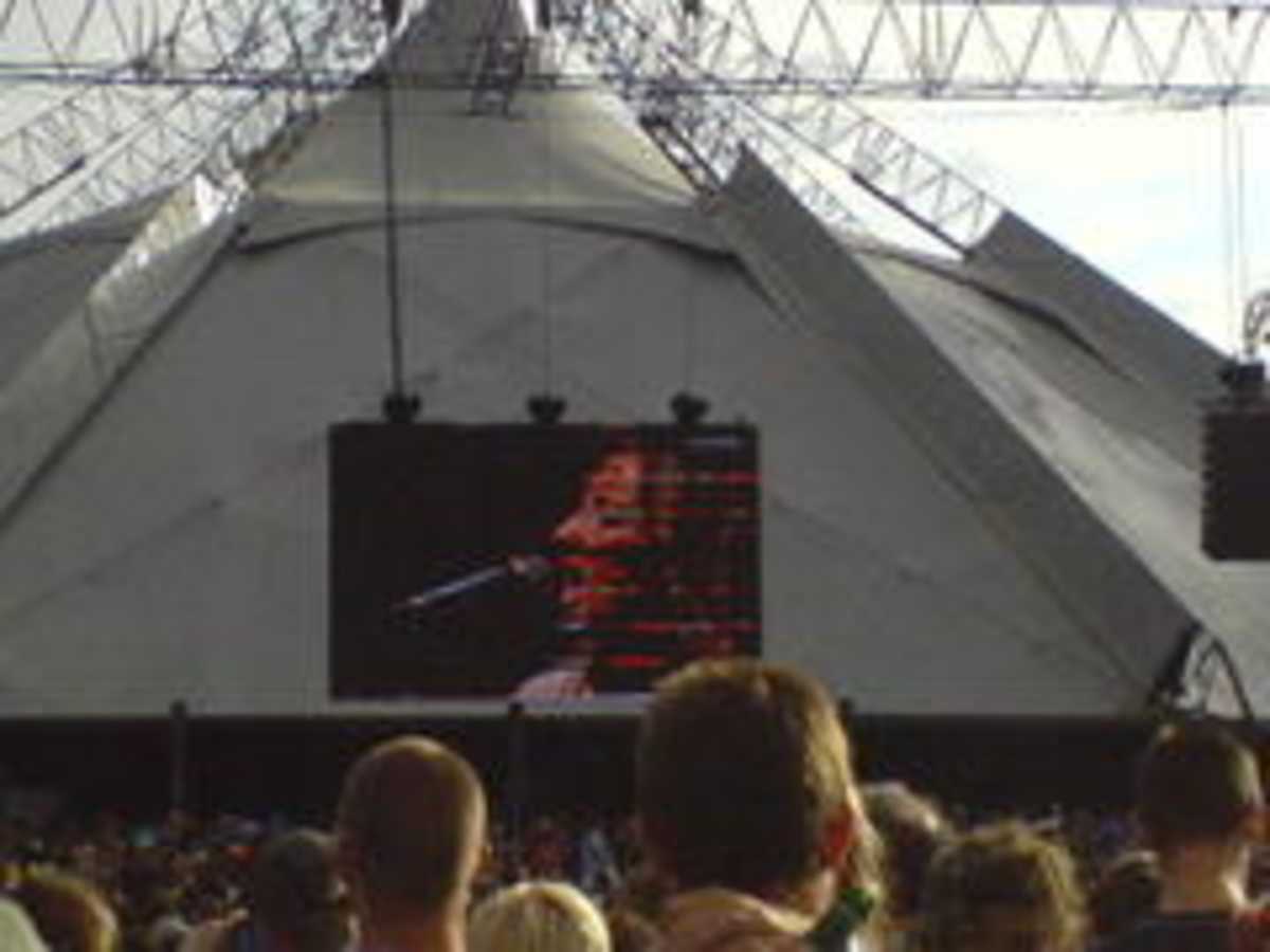 Pyramid stage.