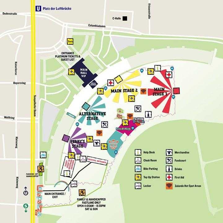 Lollapalooza-Berlin-2015 Map