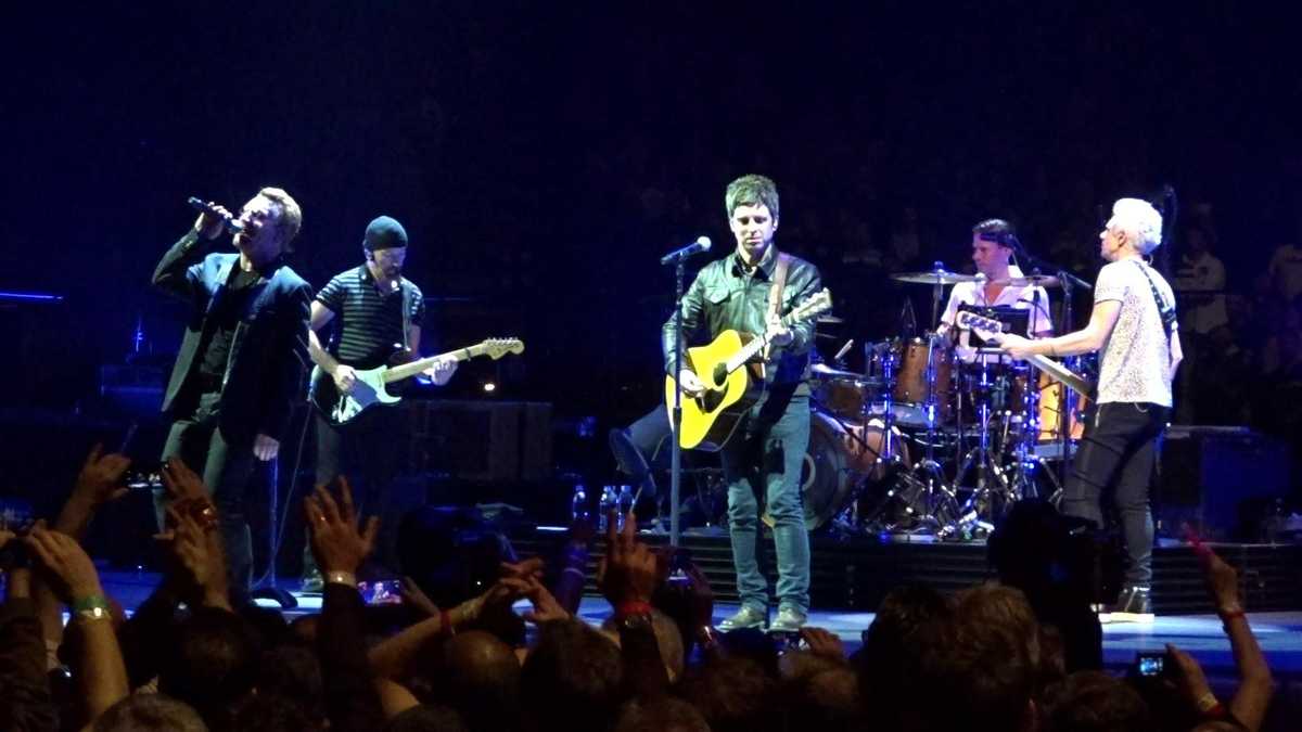 U2 and Oasis