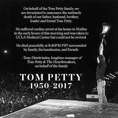 Tom Petty R.I.P.