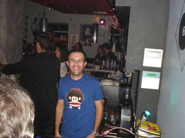 Λεωνίδας Καλμούκος στο Χριστουγεννιάτικο party του 2011