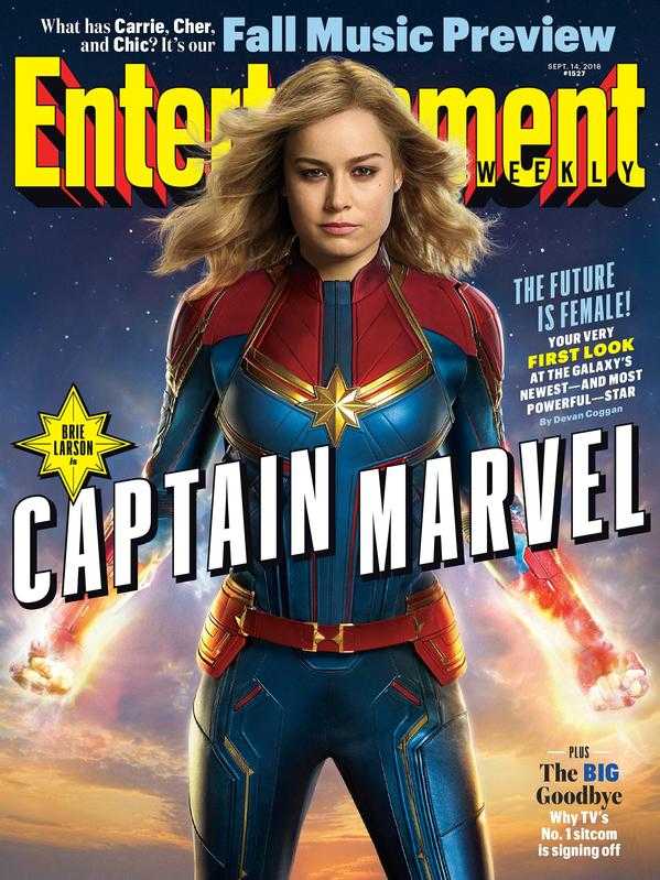 EW Captain Marvel Cover