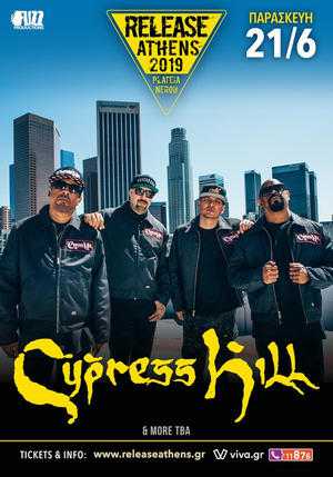 Οι Cypress Hill στο Release Athens 2019
