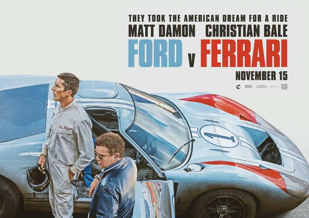 Ford v Ferrari cover