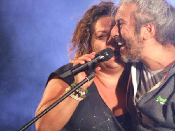 Ματούλα Ζαμάνη και Γιάννης Χαρούλης