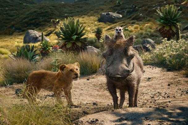 The Lion King (2019) - Simba, Timon, Pumbaa