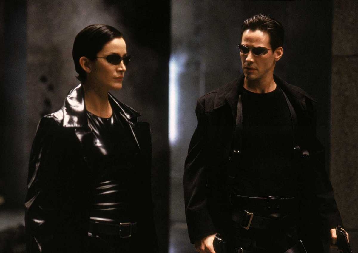 The Matrix, Keanu Reeves & Carrie-Anne Moss