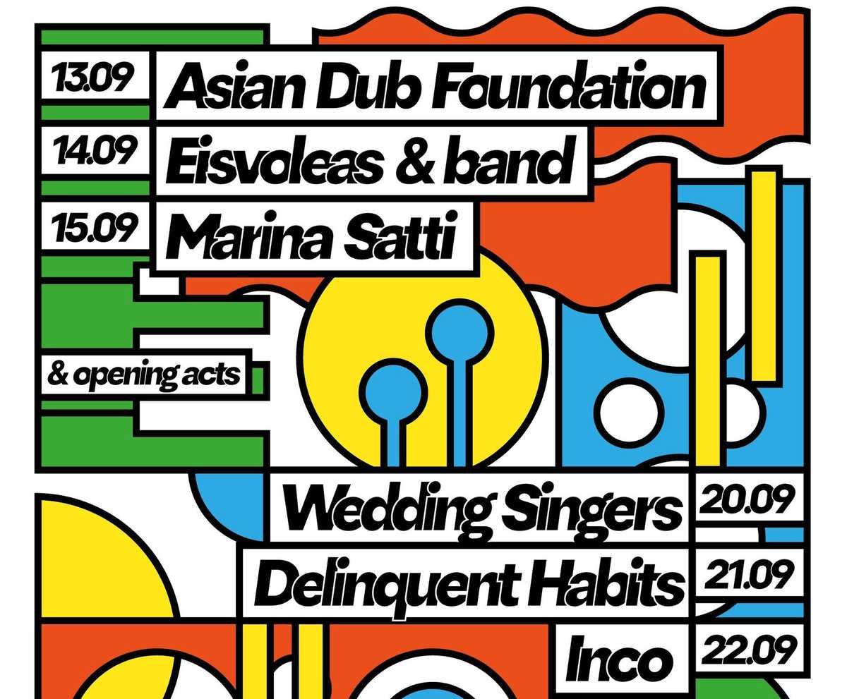 Οι Asian Dub Foundation και οι Delinquent Habits στο Burger Fest 2019
