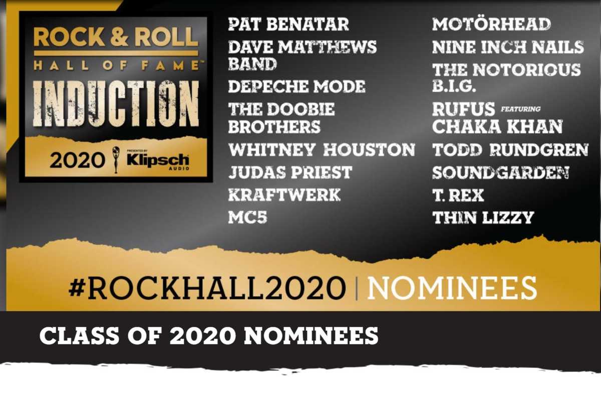 Ποιοι είναι οι υποψήφιοι για το Rock & Roll Hall of Fame 2020;