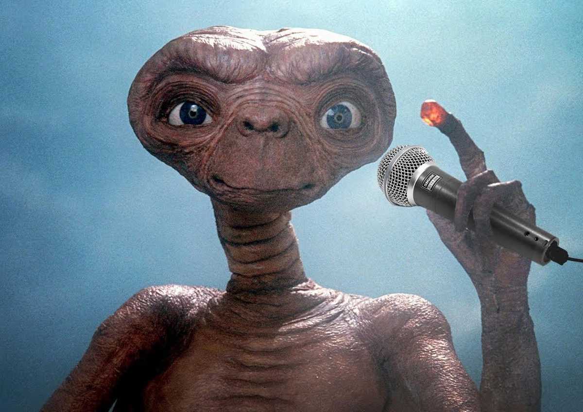 ET with microphone