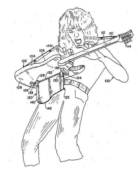 guitar tapping patent