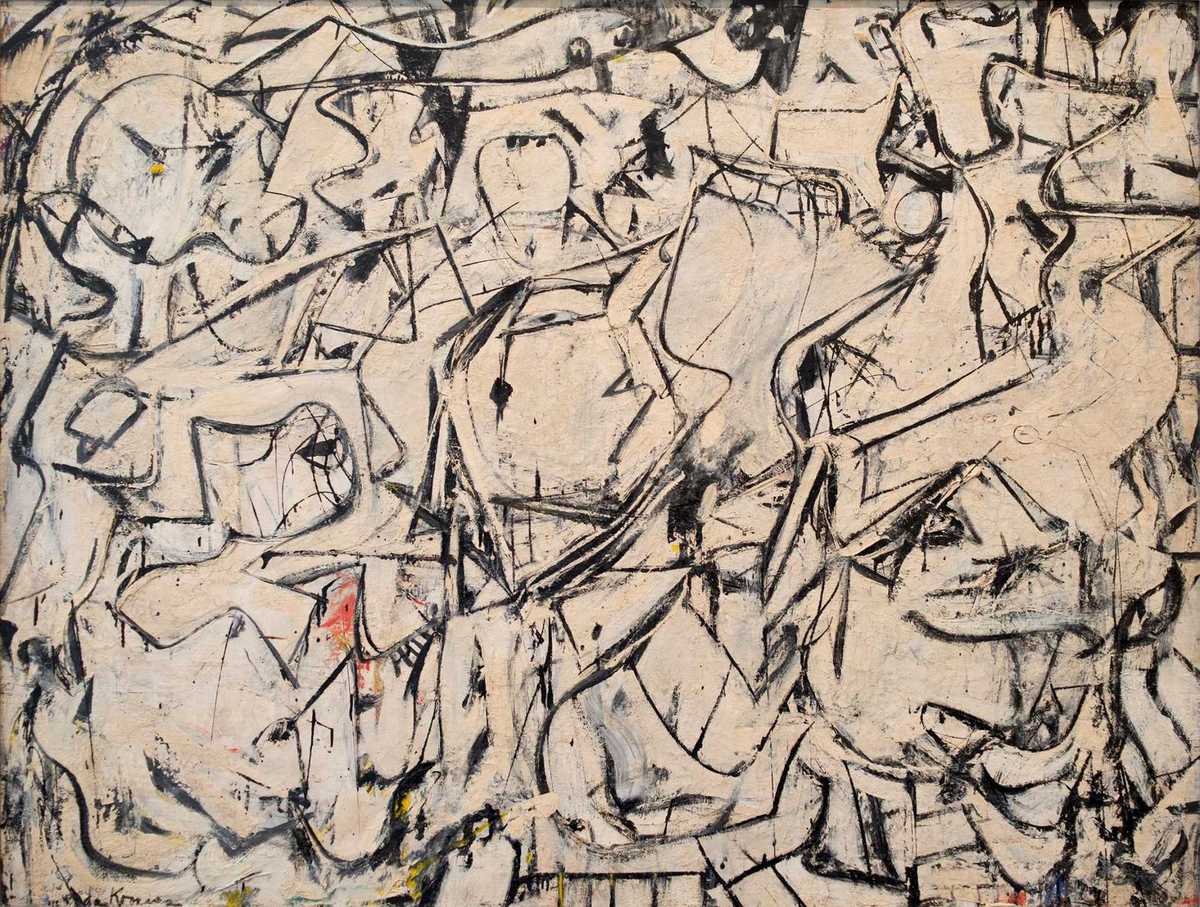 Art Willem de Kooning, Attic (1949)